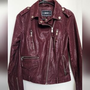 BNCI Faux Leather Coat Size XS